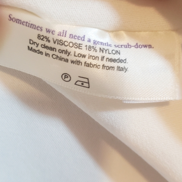 MM.LAFLEUR Lindy Top Womens Ivory L Scoopneck Layered Lined Classic Pullover - Picture 8 of 9